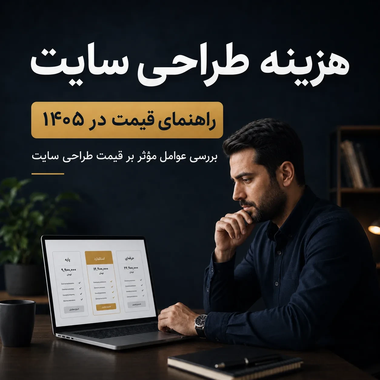 بررسی هزینه طراحی سایت و بودجه پروژه وب در سال ۱۴۰۵
